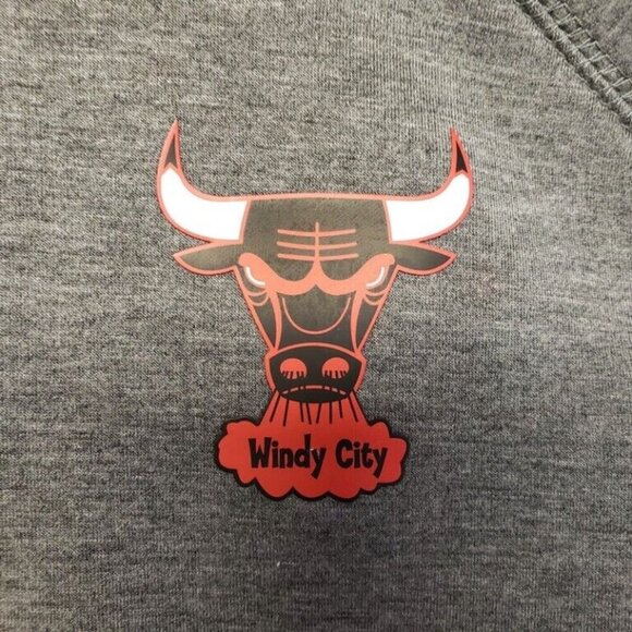 NBA Chicago Bulls Drop Kick Jacket Womens Small Touch by Alyssa Milano Grey - Picture 6 of 9